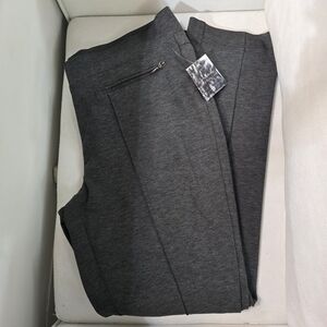 Rafaella Charcoal Classic Stretch Dresd Trousers Sz 2XL